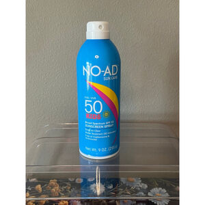 Kids NO-AD Sun Care Sunscreen Spray SPF 50 Blue/Yellow 9 oz‎
